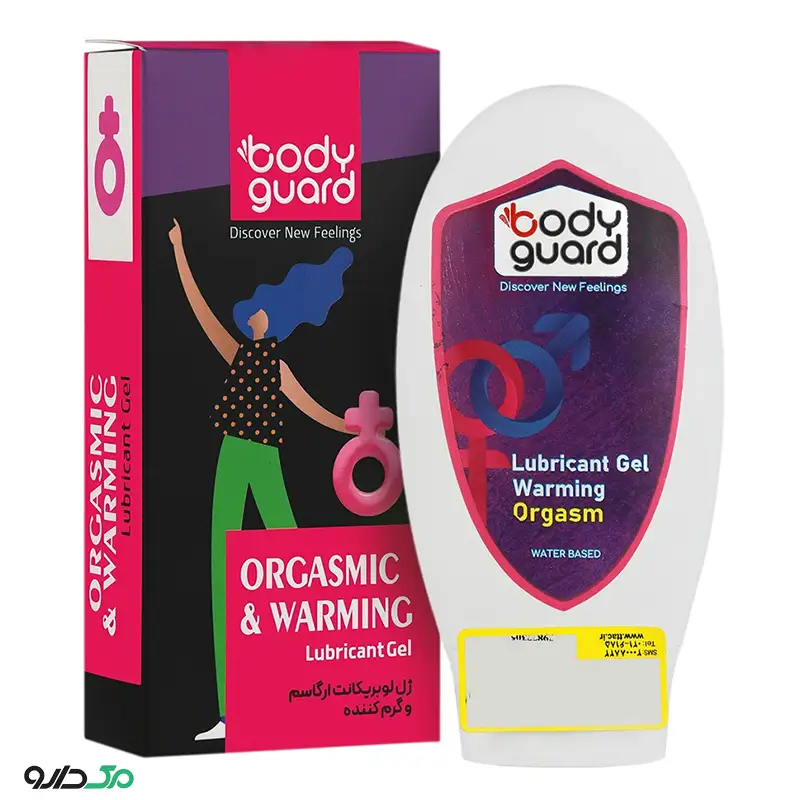 ژل لوبریکانت ارگاسم و گرم کننده بادیگارد